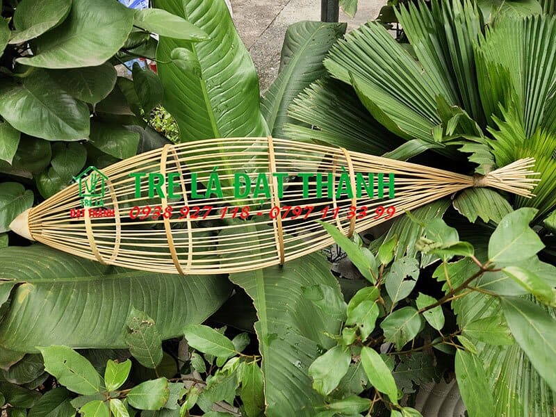 Đèn Tăm Cá Thả Trần Mây Tre - DMT057